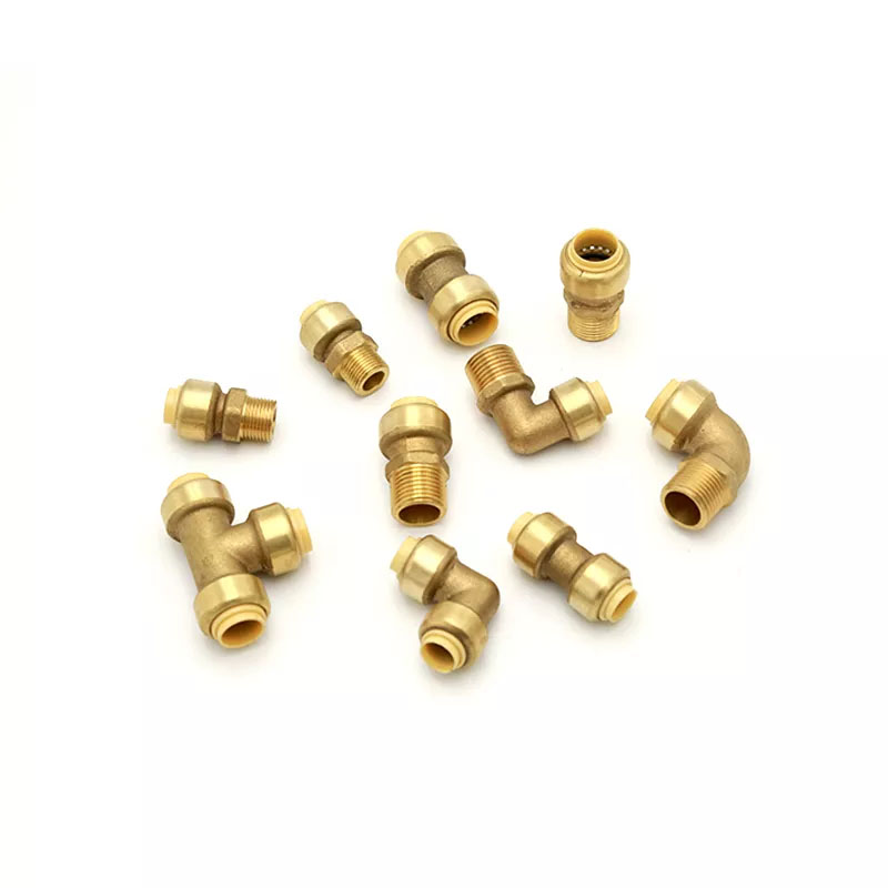 PEX Push-fit Brass Fittings - PEX Piping System - Weifang Palconn ...